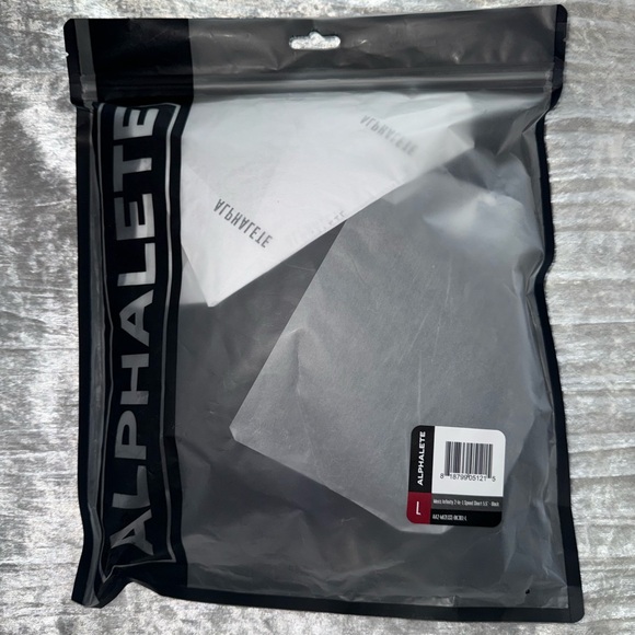 Alphalete Men’s Infinity 2-in-1 Speed Short 5.5” - Black - NWT - Picture 3 of 4